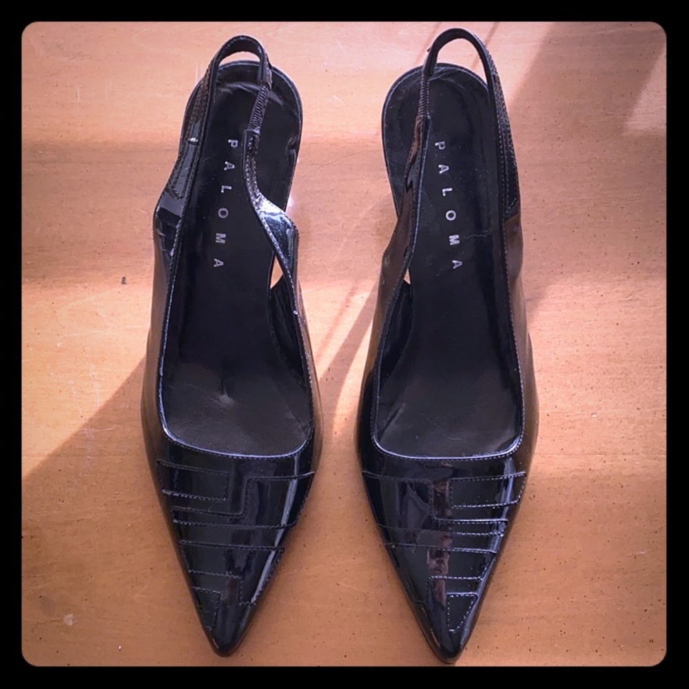New Paloma Patent Kitten Heels size 7.5